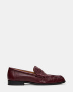 CUIR QUINCEY CERISE NOIRE