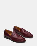 CUIR QUINCEY CERISE NOIRE