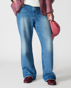 CUIR QUINCEY CERISE NOIRE