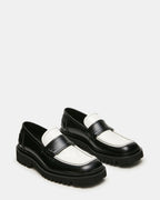 CUIR VINCENZO NOIR/BLANC