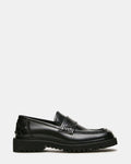 VINCENZO BLACK LEATHER