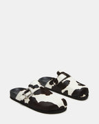 LAINE NOIR MULTICOLORE