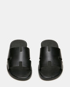 YUSSUF CUIR NOIR