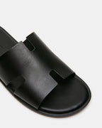 YUSSUF CUIR NOIR