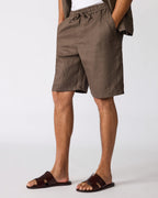 YUSSUF CUIR MARRON