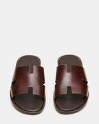 YUSSUF CUIR MARRON