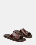 YUSSUF CUIR MARRON