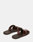 YUSSUF CUIR MARRON