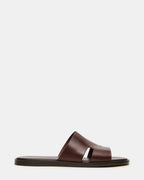 YUSSUF CUIR MARRON
