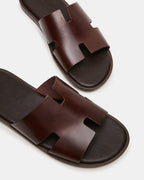 YUSSUF CUIR MARRON