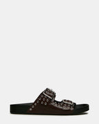 ABOTT BURGUNDY LEATHER - BURGUNDY LEATHER / 5