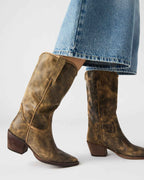 ALBANY BROWN DISTRESSED