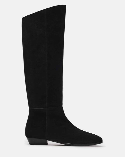 AMIAS BLACK SUEDE