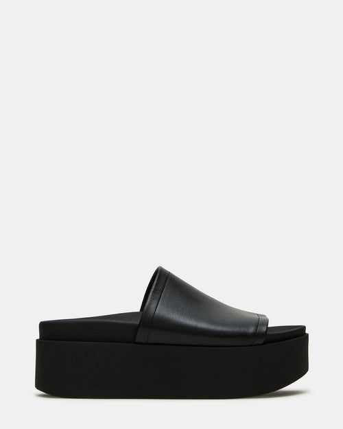 ARWEN BLACK LEATHER - BLACK LEATHER / 5