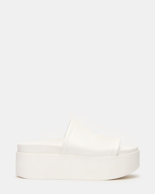 ARWEN WHITE LEATHER - WHITE LEATHER / 5