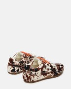 AZIEL BROWN COW PRINT