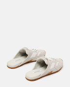 AZIEL MULE WHITE SUEDE