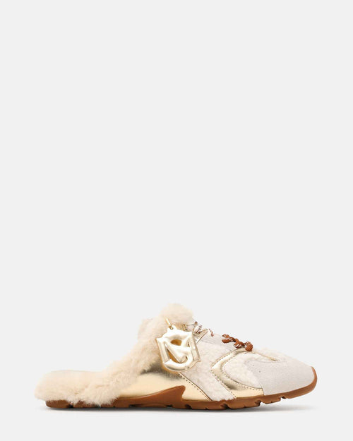 AZIEL MULE FAUX FUR SHEARLING