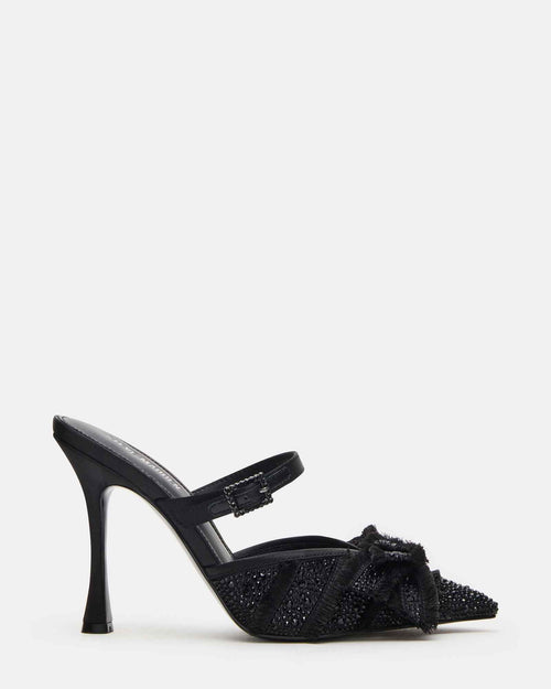 BAYLIN BLACK SATIN RHINESTONES