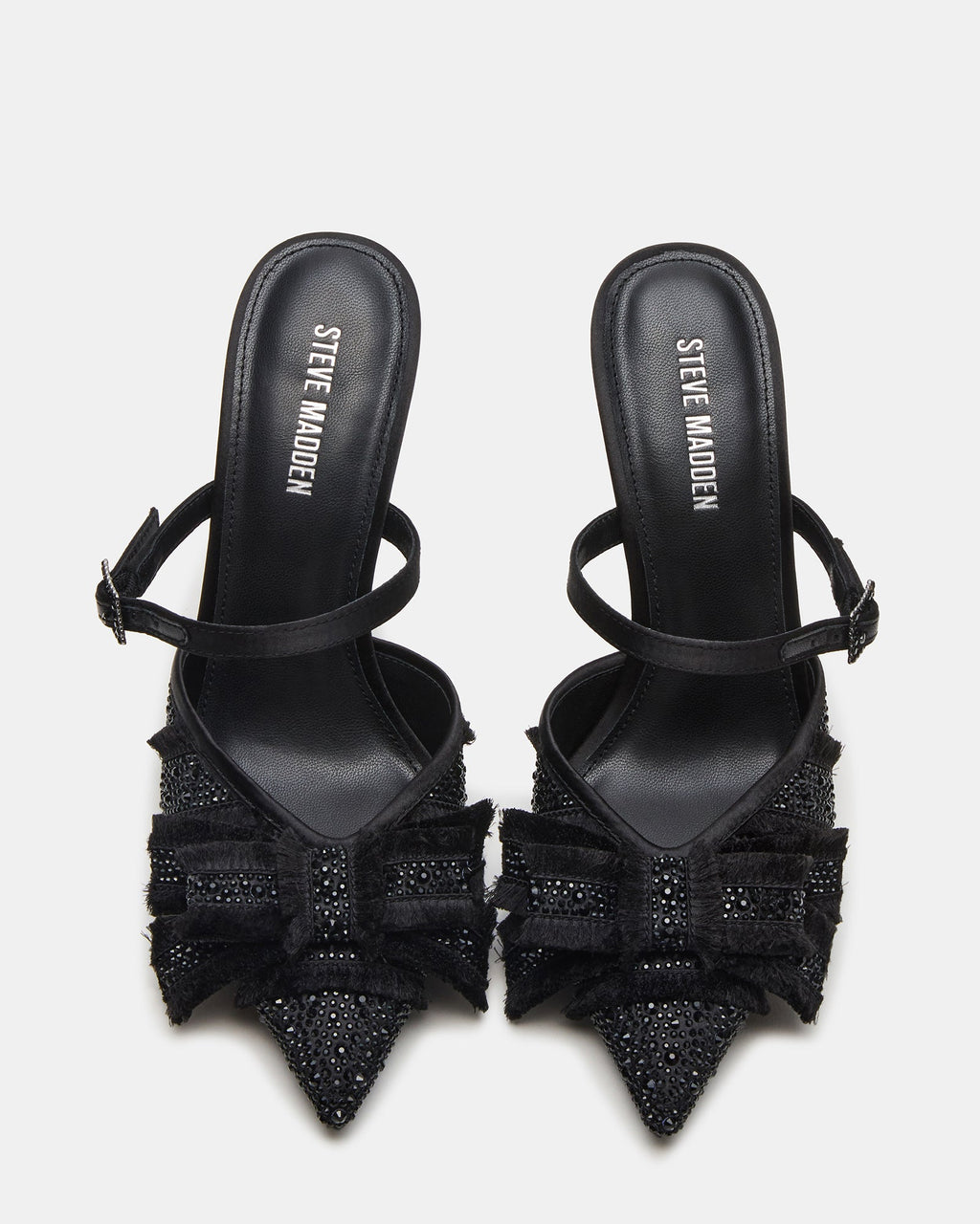 BAYLIN BLACK SATIN RHINESTONES