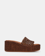 BRANDY BROWN RAFFIA - BROWN RAFFIA / 5