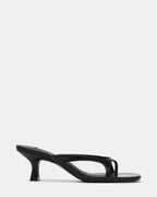 BRIENNA BLACK LEATHER - BLACK LEATHER / 5