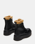 BUFFY FAUX FUR BLACK