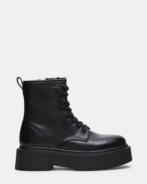 BUFFY BLACK LEATHER - BLACK LEATHER / 5