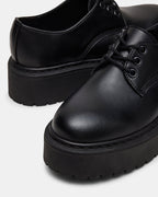 BURNEY BLACK LEATHER