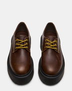 BURNEY BROWN LEATHER