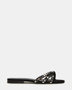CALISSI BLACK RHINESTONES - BLACK / 5
