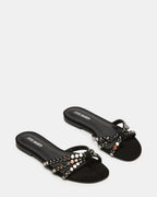CALISSI BLACK RHINESTONES