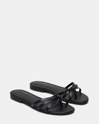 CALISSI BLACK LEATHER