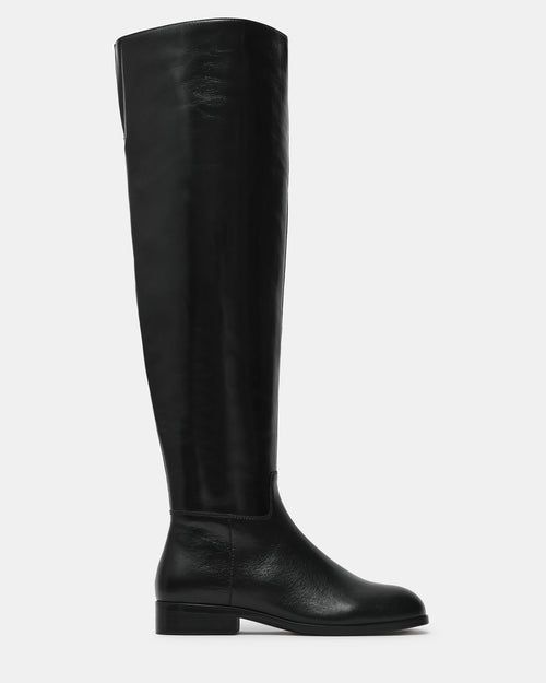 CANTER BLACK LEATHER - BLACK LEATHER / 5