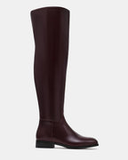 CANTER DARK CHERRY LEATHER - BURGUNDY LEATHER / 5