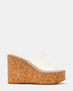 CASSI CORK CLEAR - CLEAR / 5