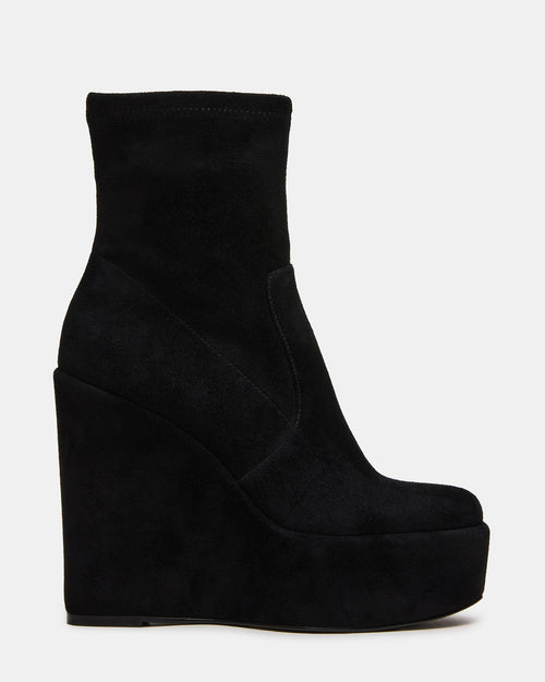 CECIL BLACK SUEDE - BLACK SUEDE / 5