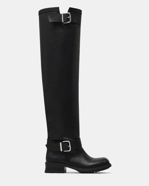 CHOPPER BLACK LEATHER - BLACK LEATHER / 5