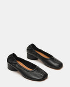 CYRA BLACK LEATHER - BLACK LEATHER / 5