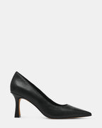 DELLA BLACK LEATHER - BLACK LEATHER / 5
