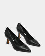DELLA BLACK LEATHER