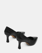 DELLA BLACK LEATHER