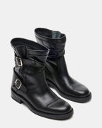 DENIS BLACK LEATHER