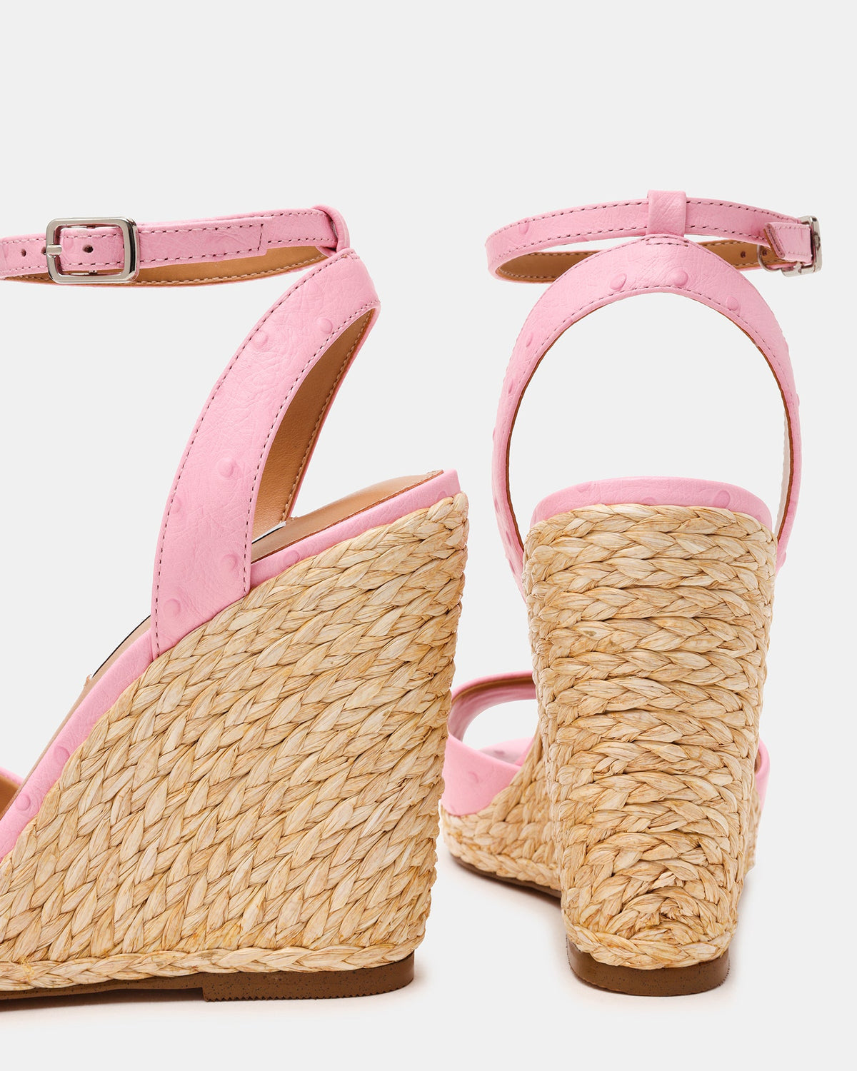 DEVIN OSTRICH PINK LEATHER