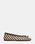 DIVY WHITE/BROWN LEATHER - WHITE BROWN LEATHER / 5
