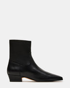 DUSTY BLACK LEATHER - BLACK LEATHER / 5
