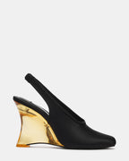 DYRA BLACK SATIN - BLACK SATIN / 5