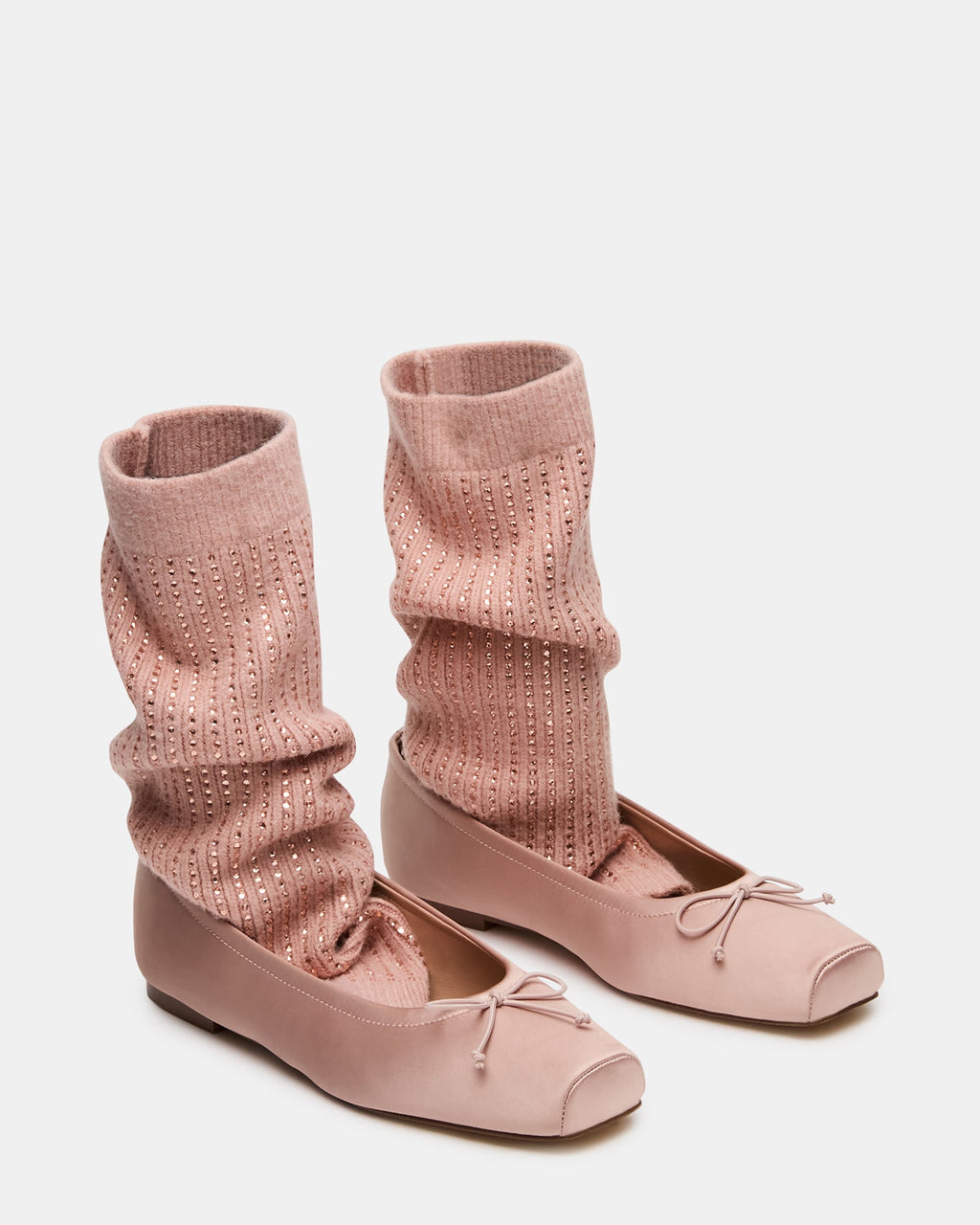 ELEVE KNIT PINK SATIN