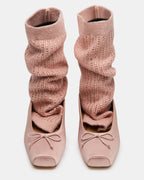ELEVE KNIT PINK SATIN