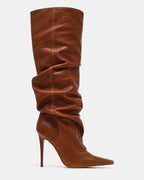 ELONA BROWN LEATHER - BROWN LEATHER / 5